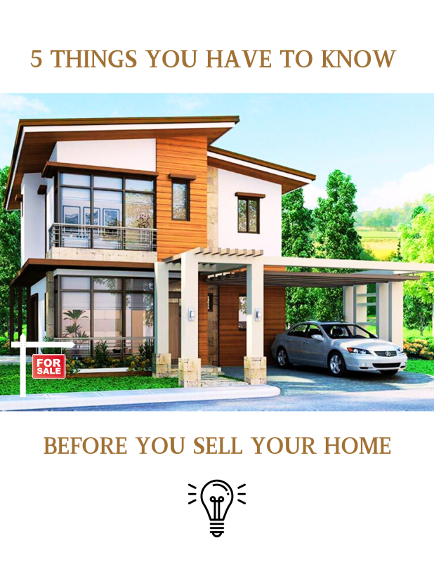 5 Things to know before you Sell Your Home