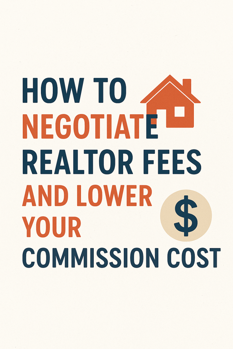 How to Negotiate Realtor Fees and Lower Your Commission Costs