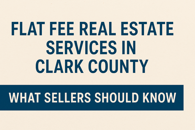 Flat Fee Real Estate Services in Clark County
